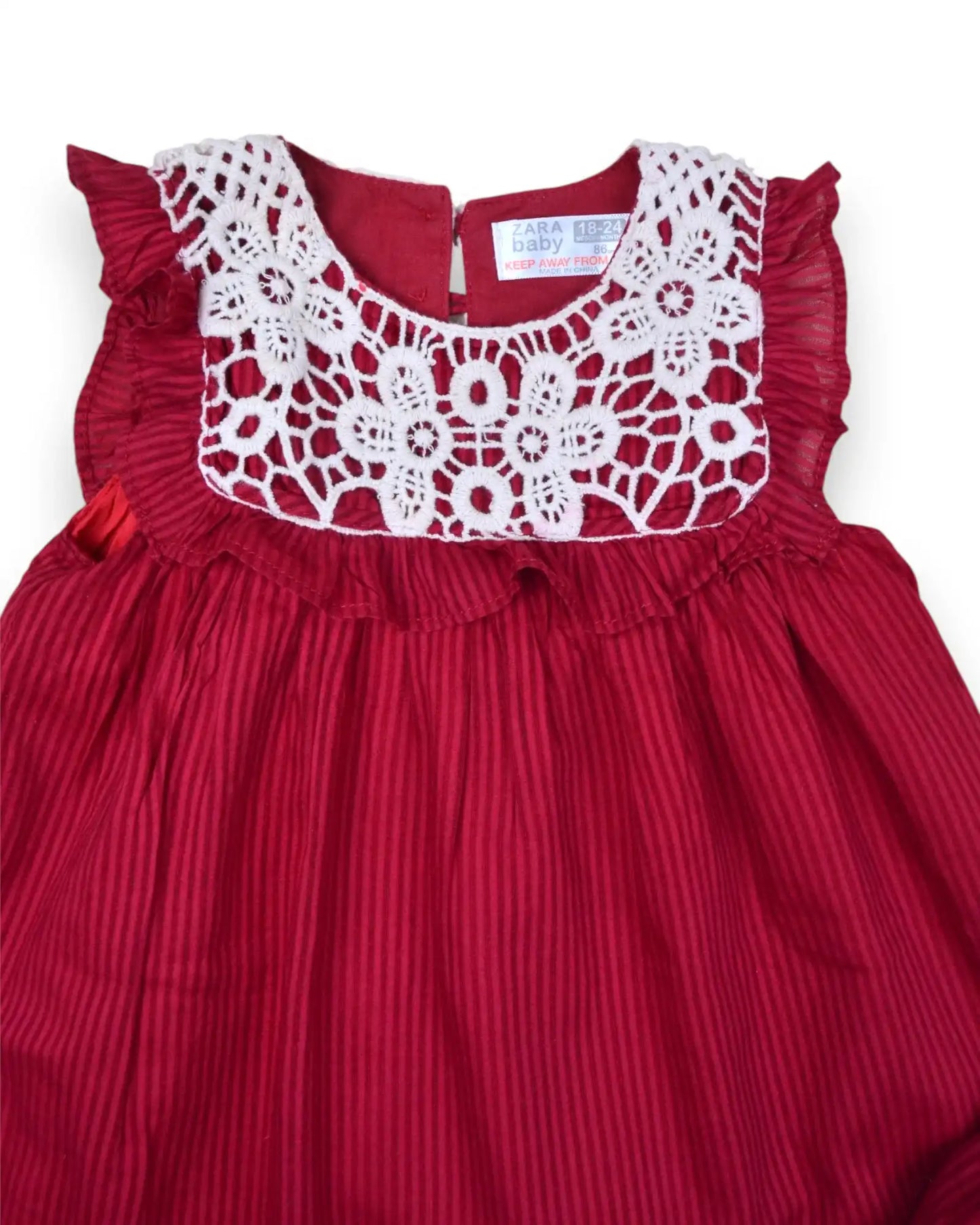Conjunto Vestido e Tapa Fraldas ZARA - 18-24 Meses