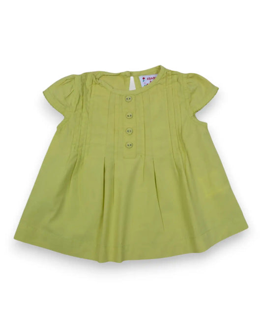Vestido Verde ZIPPY - 6-9 Meses