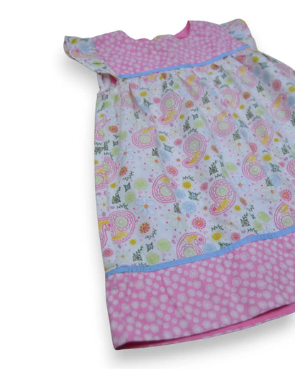 Vestido Rosa ZIPPY - 6-9 Meses