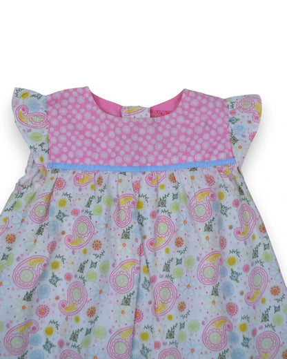 Vestido Rosa ZIPPY - 6-9 Meses