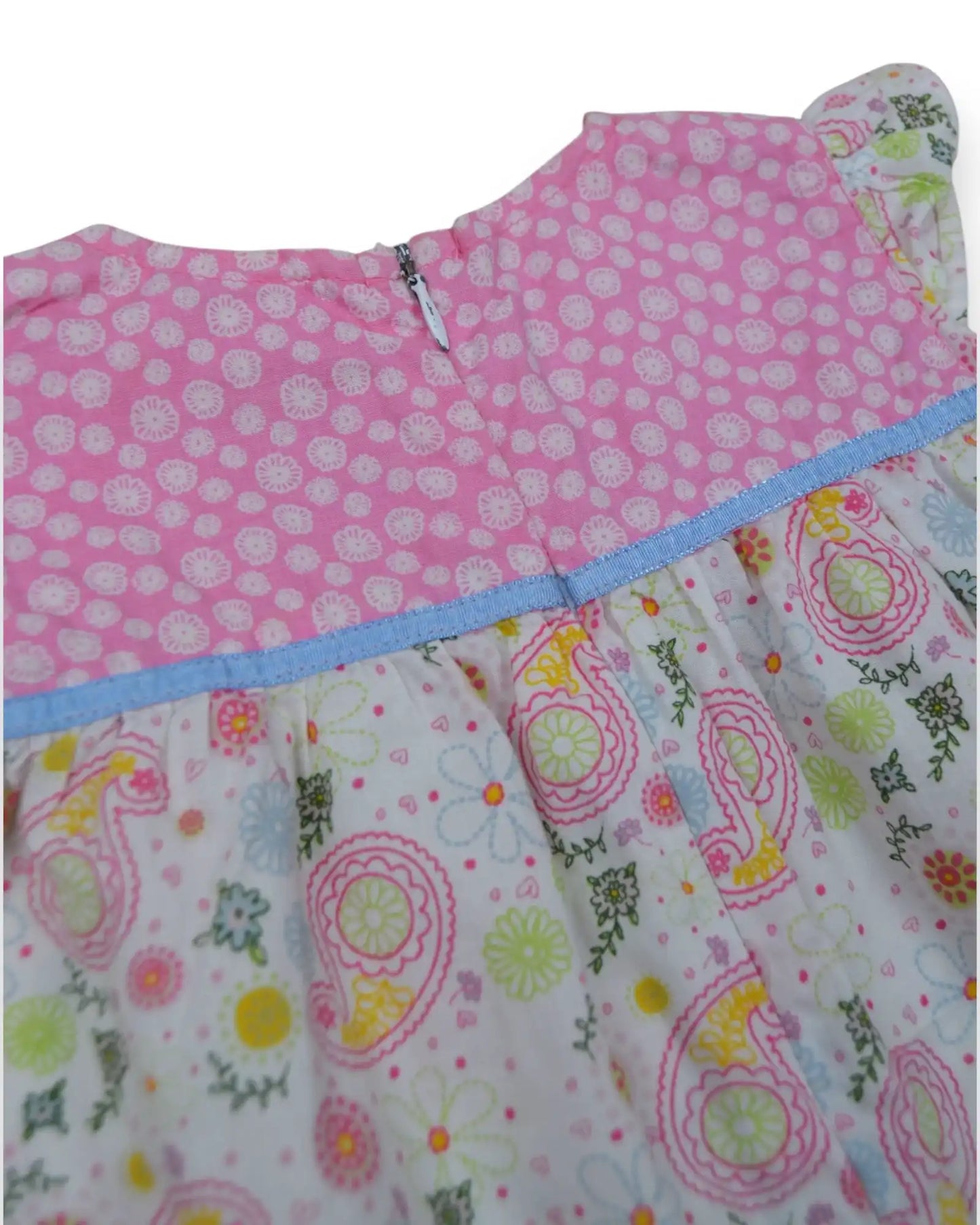 Vestido Rosa ZIPPY - 6-9 Meses