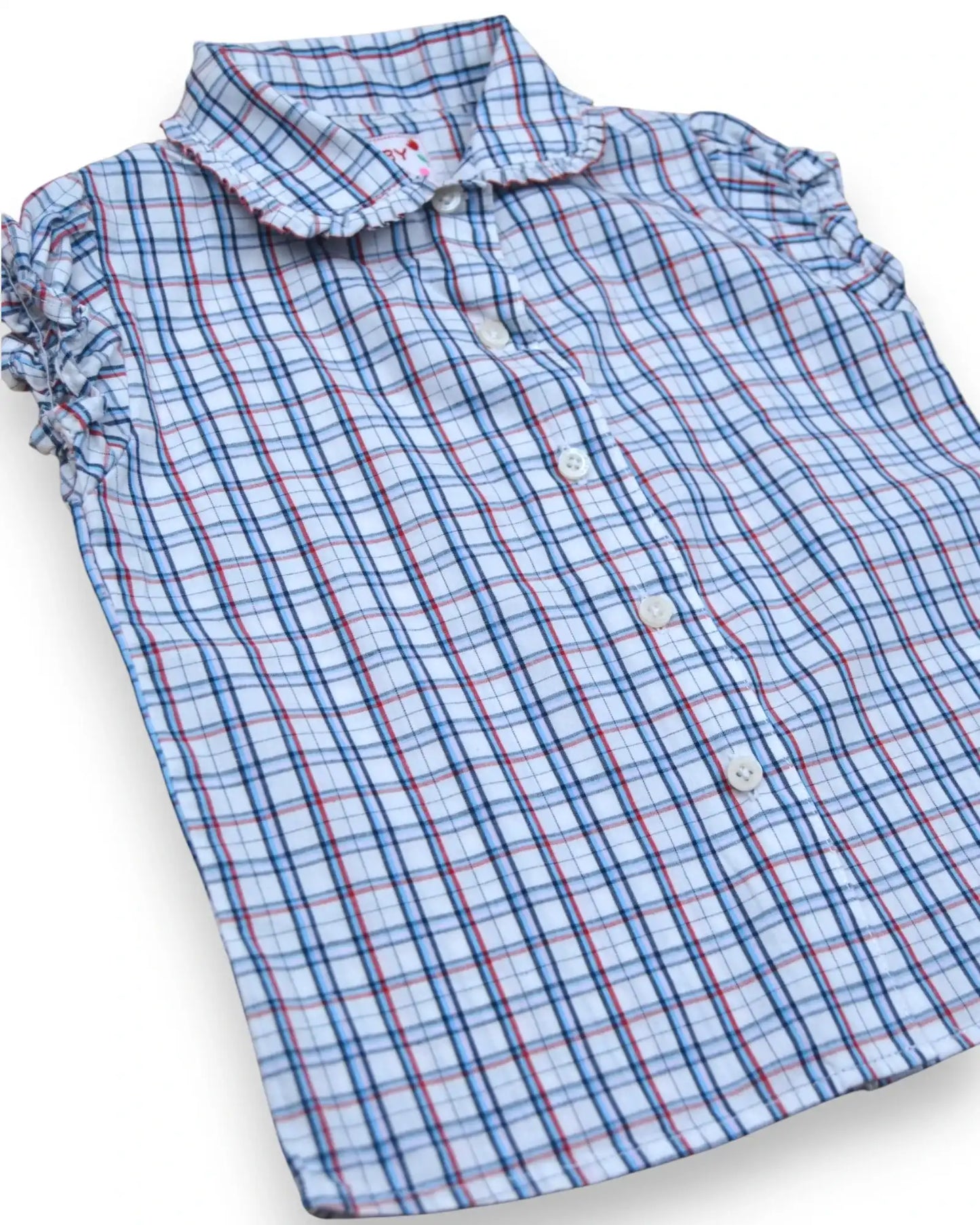 Blusa Xadrez ZIPPY - 9-12 Meses