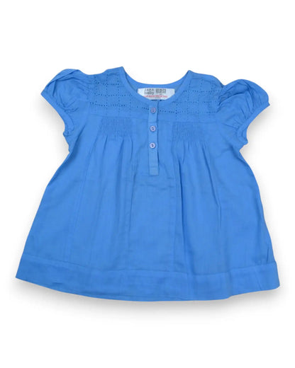 ZARA Blue Blouse - 18-24 Months