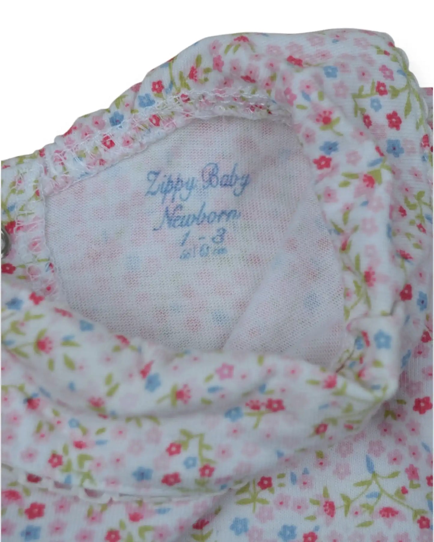 Blusa Floral ZIPPY - 1-3 Meses