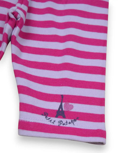 Leggings Riscas PETIT PATAPON - 1-3 Meses