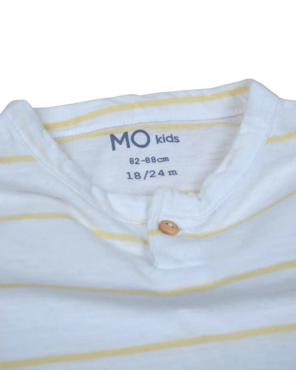 T-Shirt Branca MO KIDS - 18-24 Meses