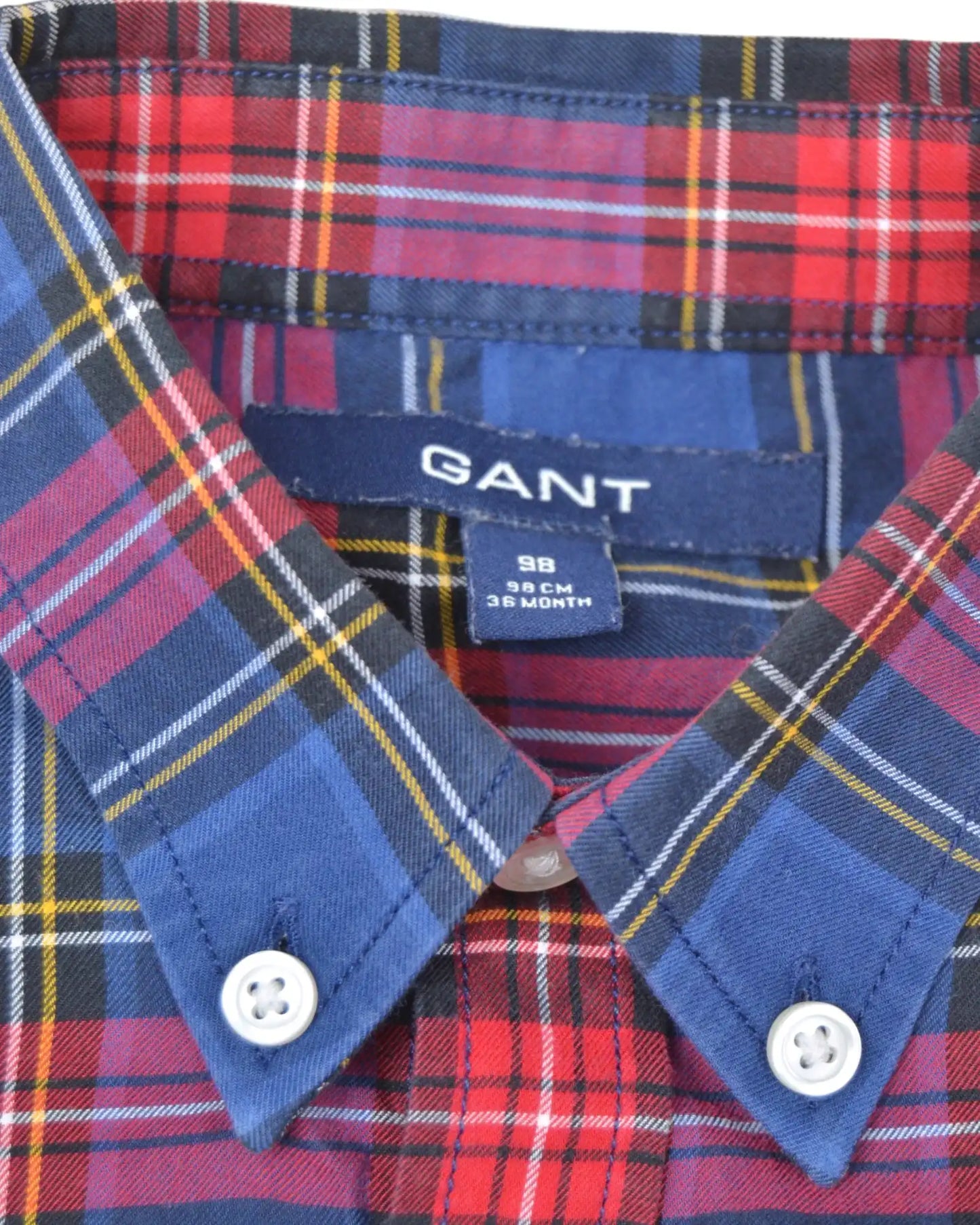 Camisa Xadrez GANT - 36 Meses