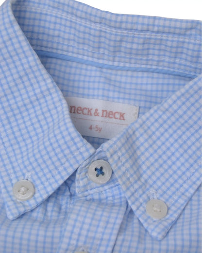 NECK & NECK Plaid Shirt - 4-5 Years