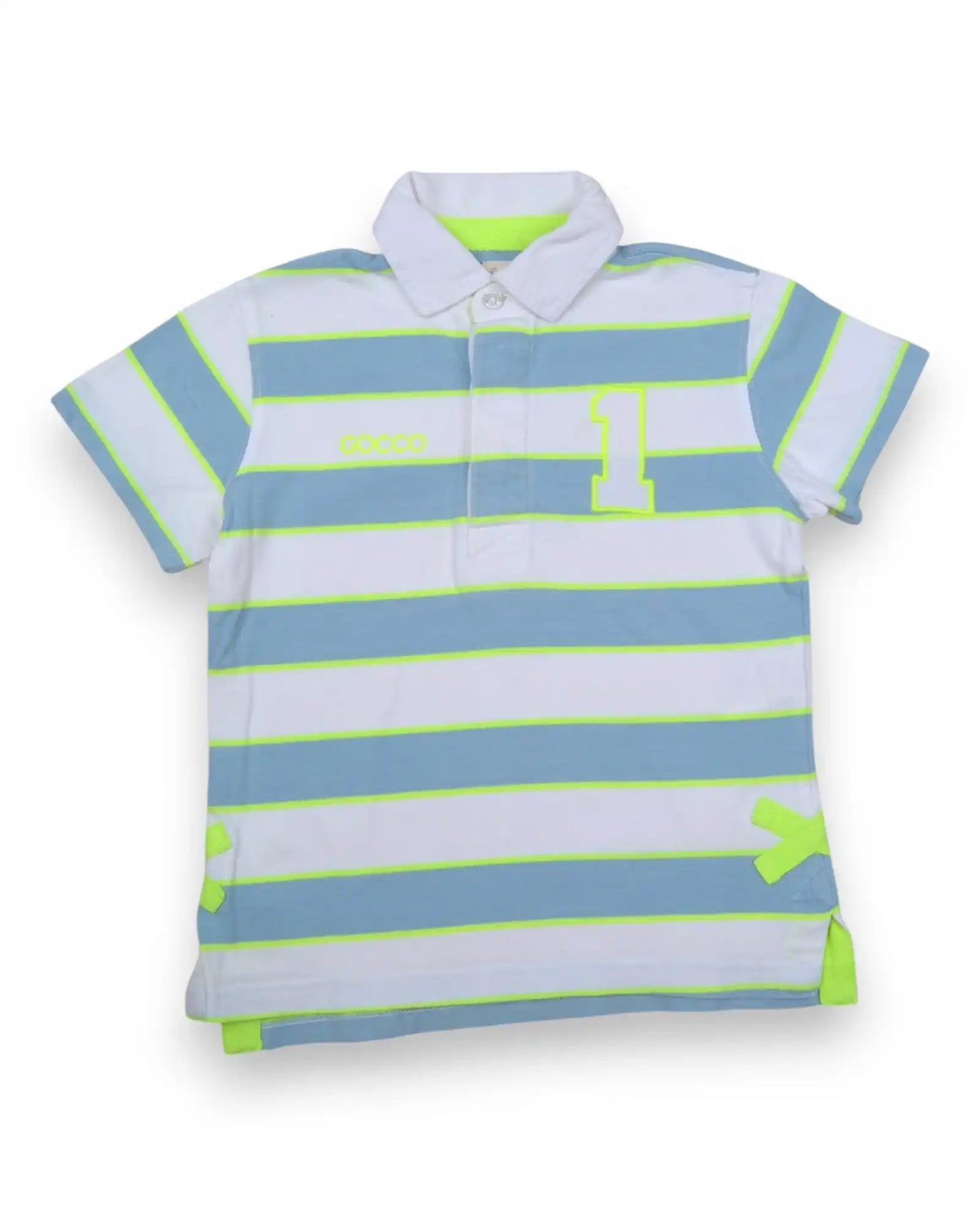 GOCCO Striped Polo Shirt - 5-6 Years