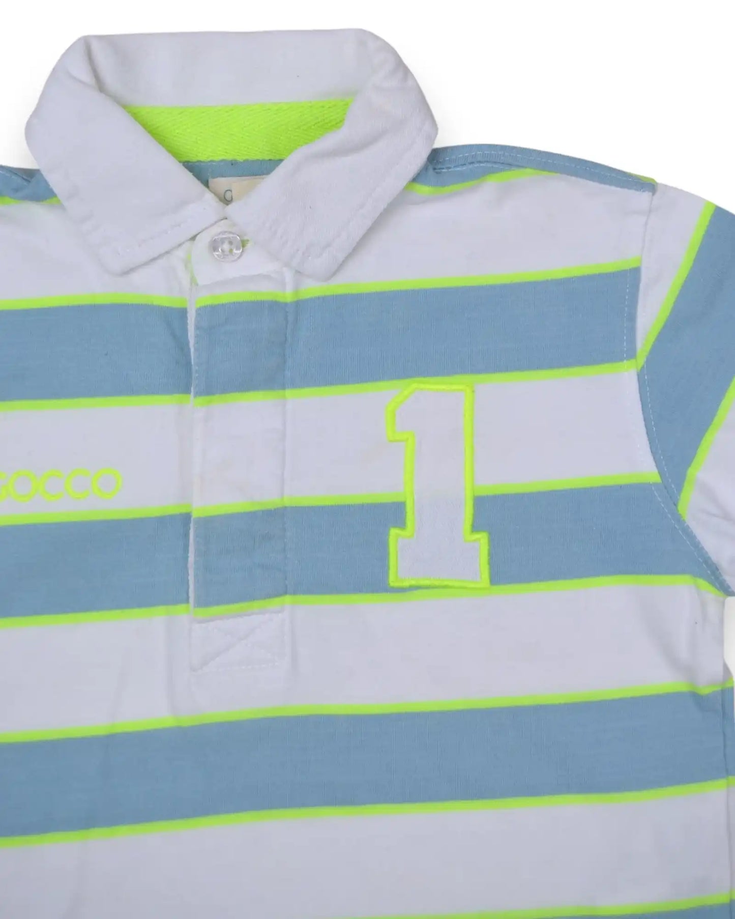 GOCCO Striped Polo Shirt - 5-6 Years