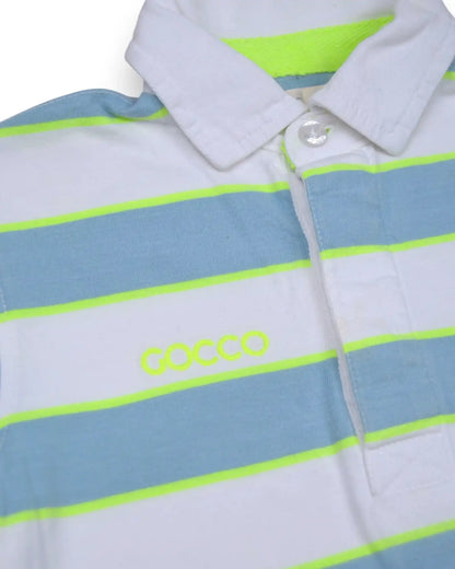 GOCCO Striped Polo Shirt - 5-6 Years