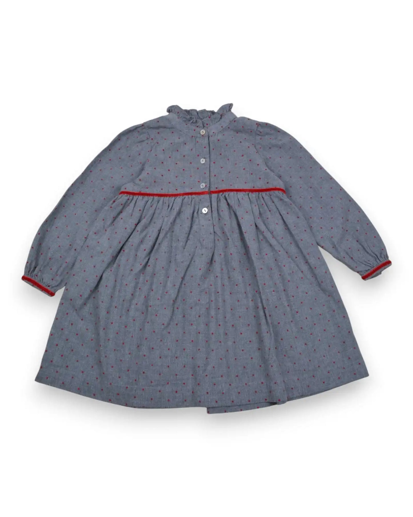 Zippy Polka Dot Dress - 4 Years