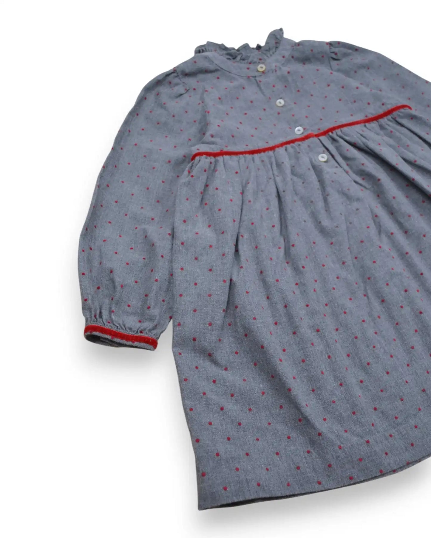 Zippy Polka Dot Dress - 4 Years