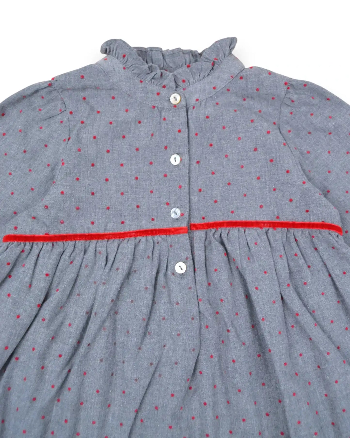 Zippy Polka Dot Dress - 4 Years