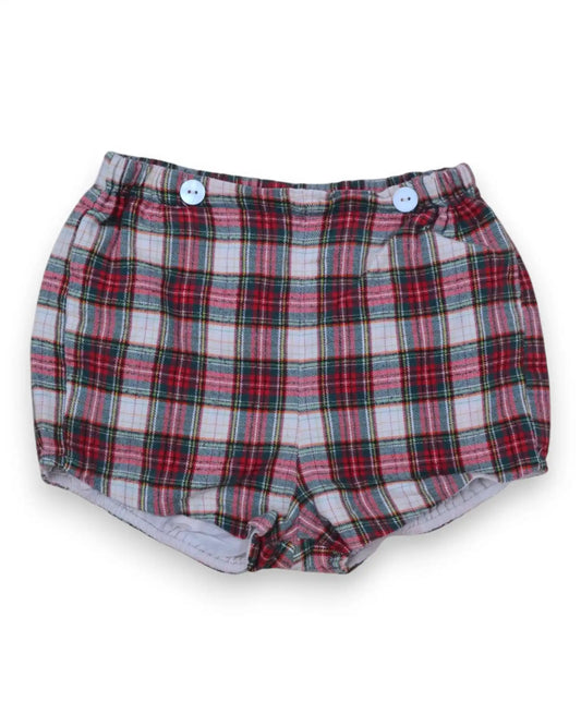 DULCES Plaid Shorts - 18-24 Months