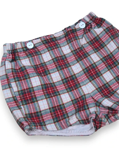 DULCES Plaid Shorts - 18-24 Months