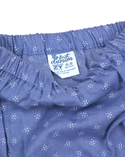 Blue Diaper Cover ZIPPY - 6-9 Months