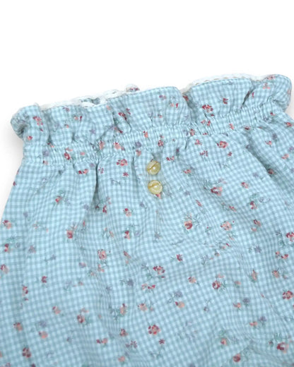 LARANJINHA Green Shorts - 24 Months