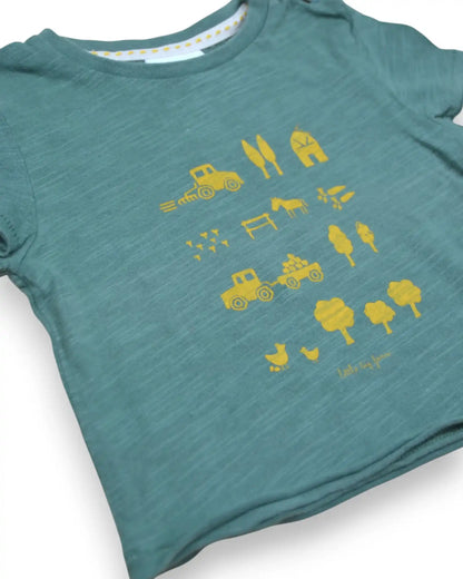 KNOT Green T-Shirt - 9 Months