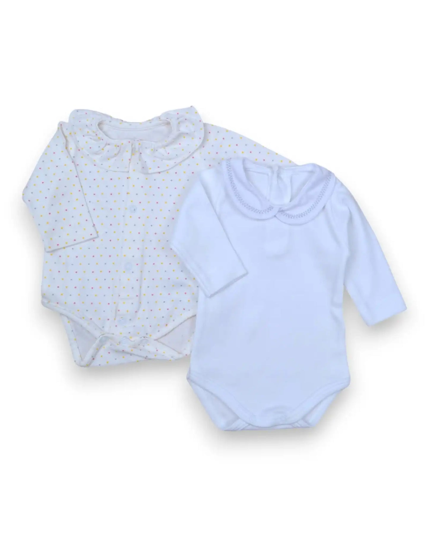 Pack of 2 Zippy Bodysuits - 0 Months