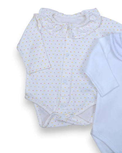 Pack of 2 Zippy Bodysuits - 0 Months