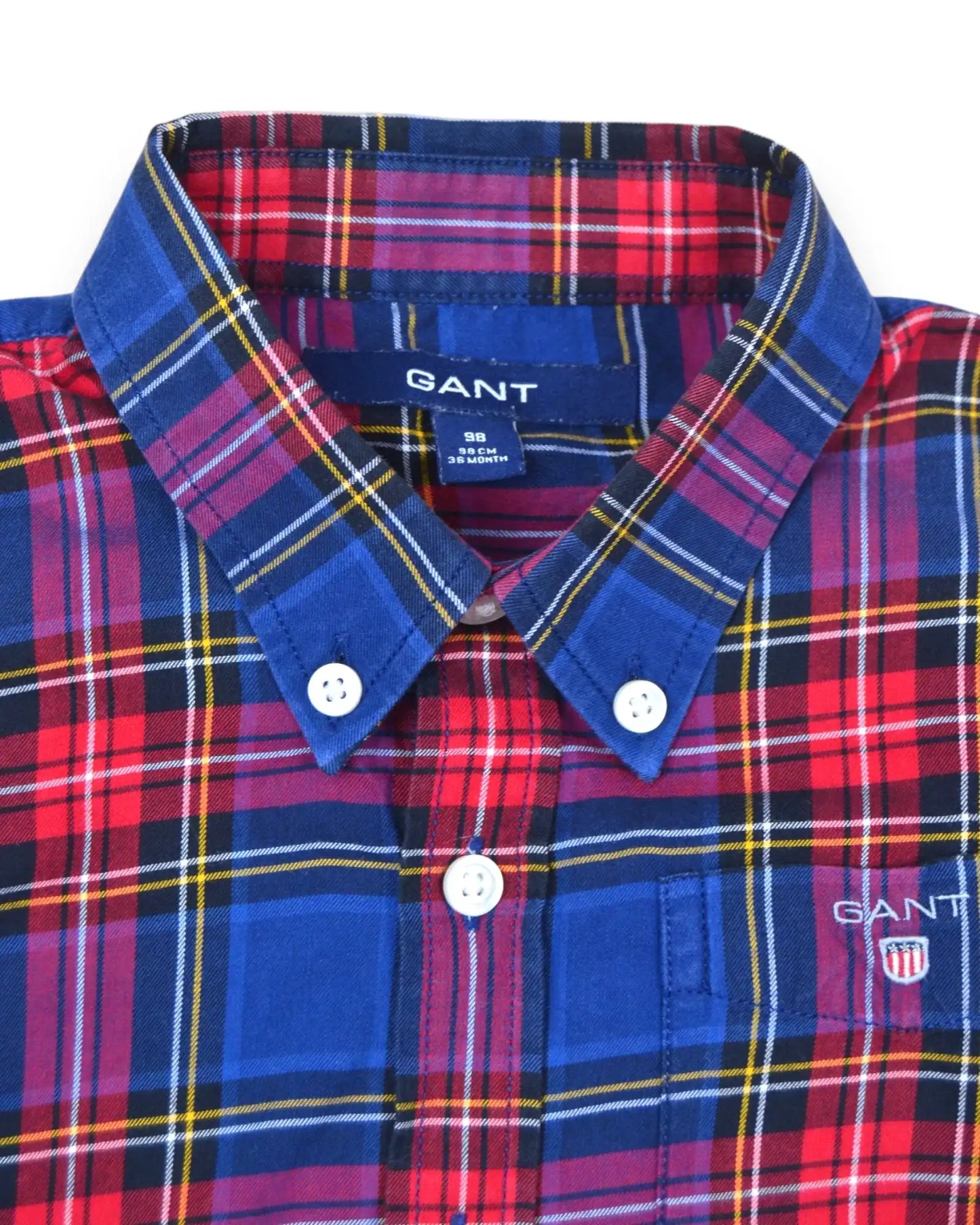 Camisa Xadrez GANT - 36 Meses