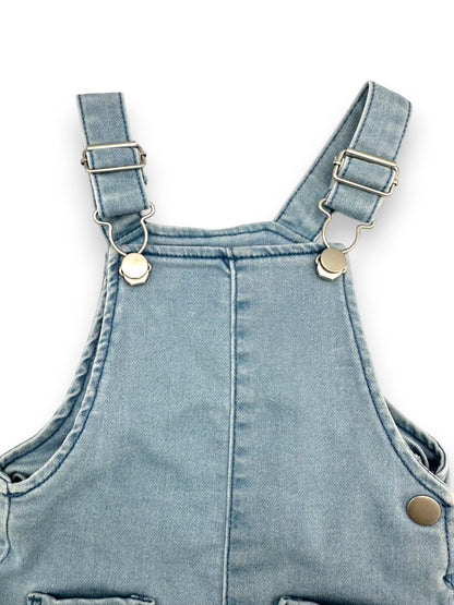 Denim Short Overalls 3-6 Months