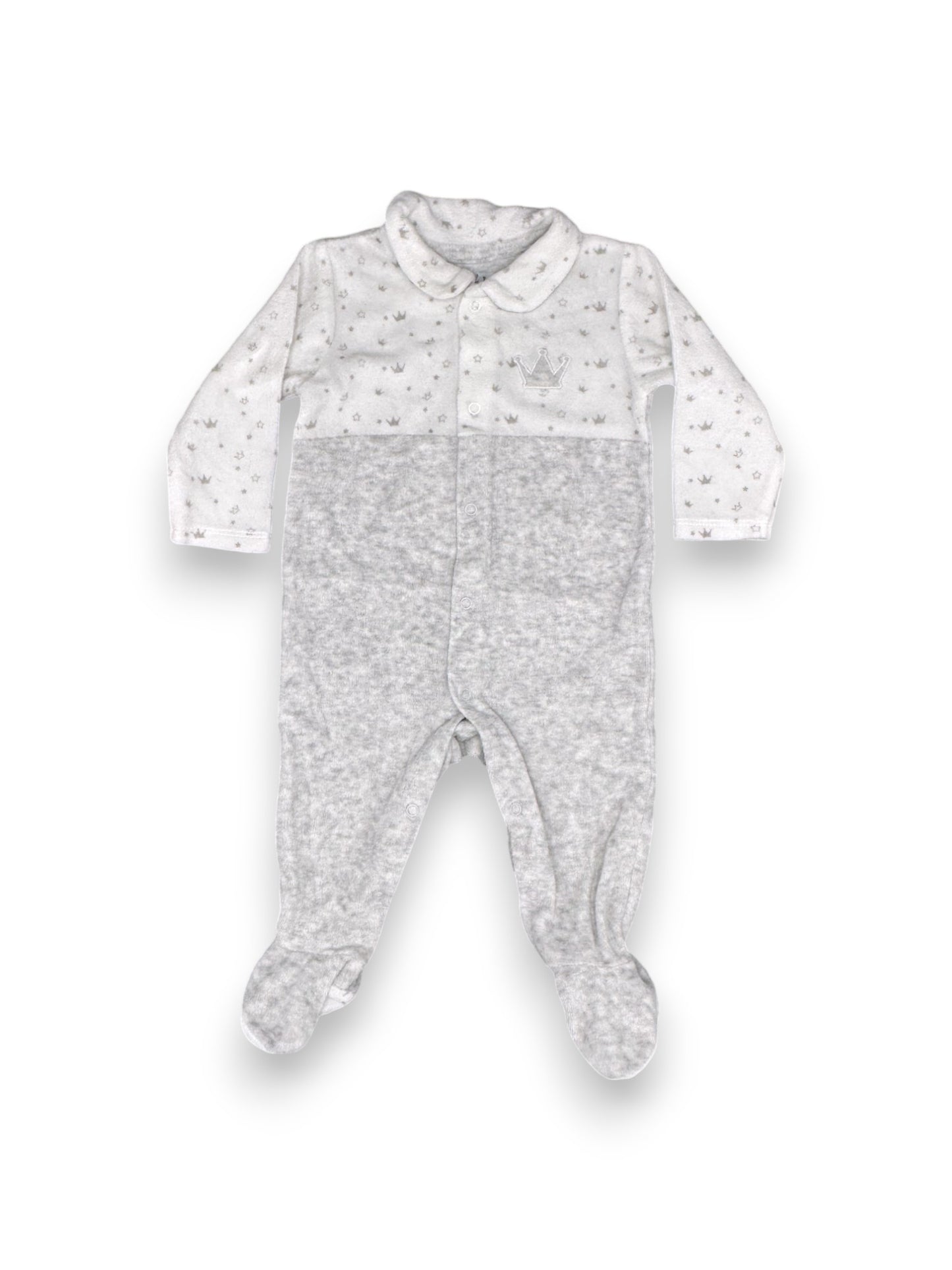 Babygrow Coroas 3-6 Meses