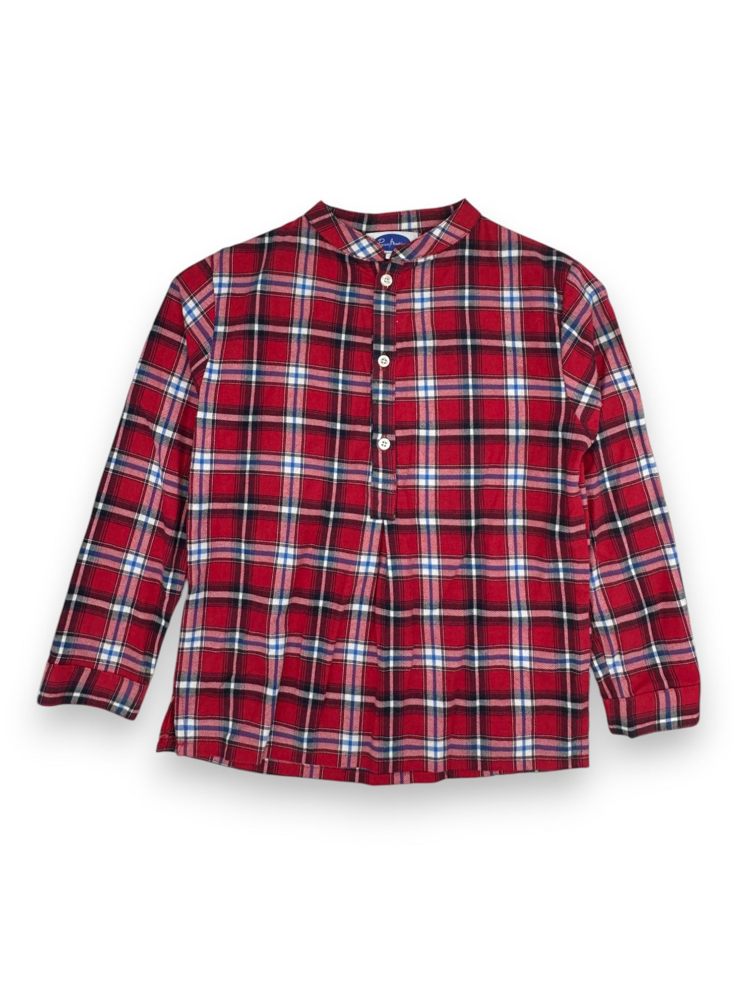 MAO Plaid Collar Shirt 6 Years