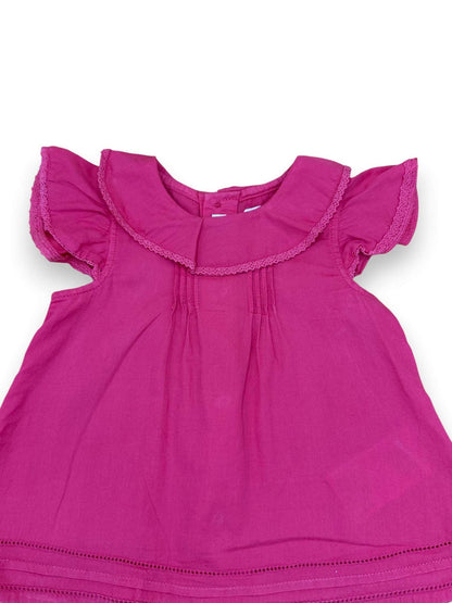 Blusa Gola Rosa 18 Meses