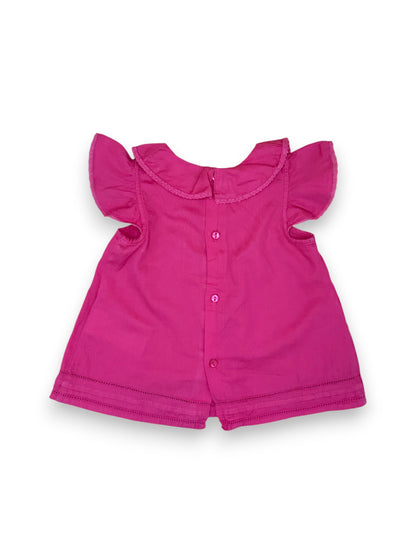 Blusa Gola Rosa 18 Meses