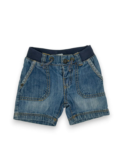 Denim Shorts 6-12 Months