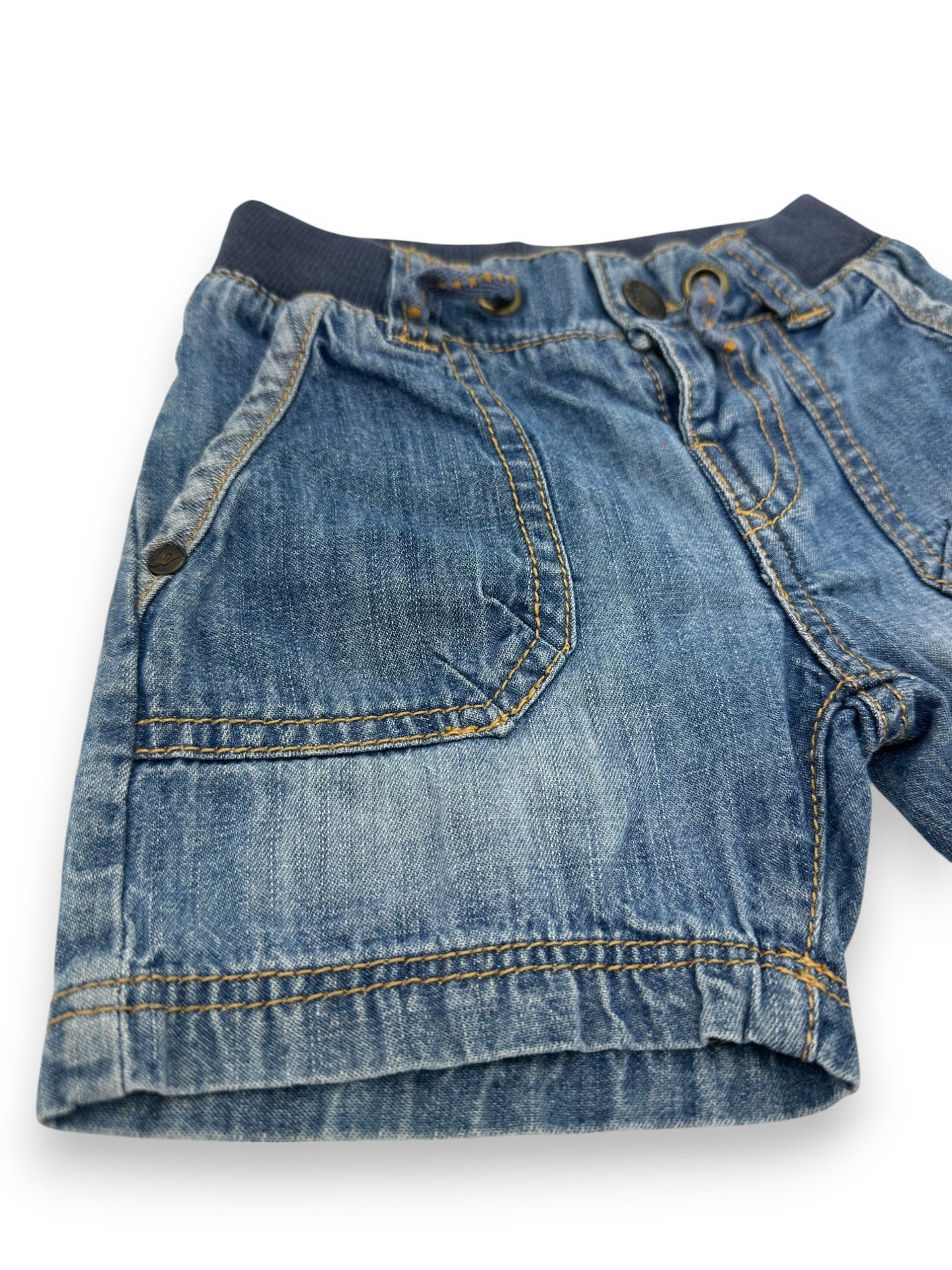 Denim Shorts 6-12 Months