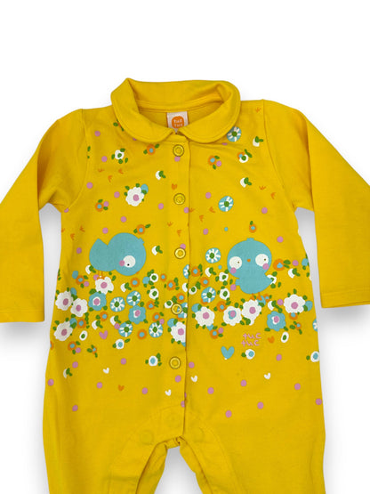 Babygrow Amarelo 3-6 Meses