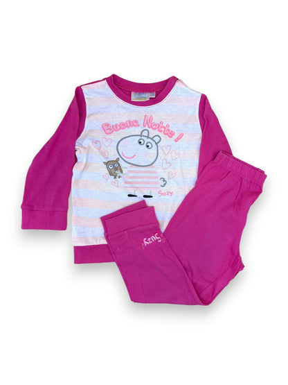 Pijama Porquinha Peppa 2-3 Anos