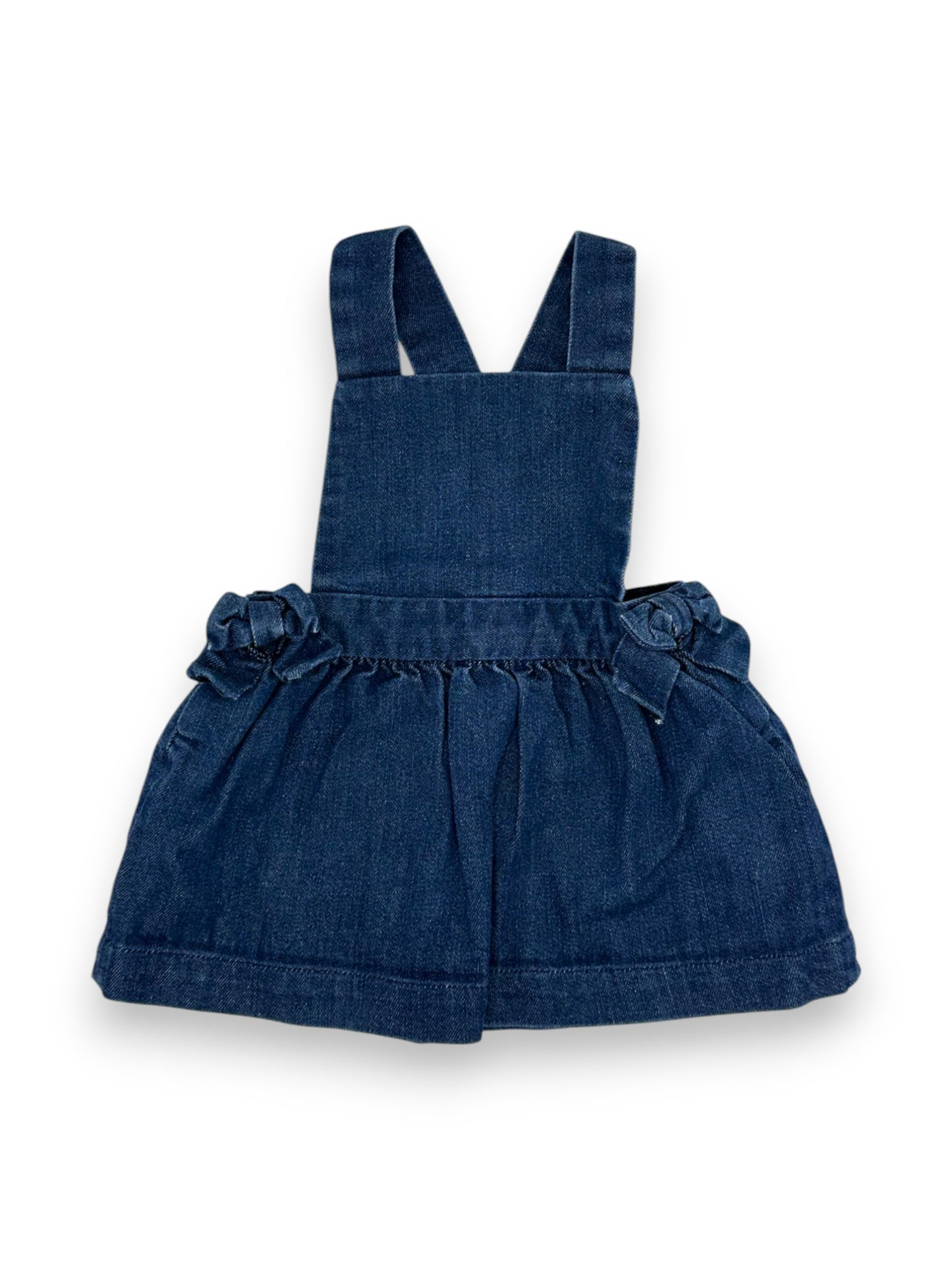 Denim Overall Dress 12 Months