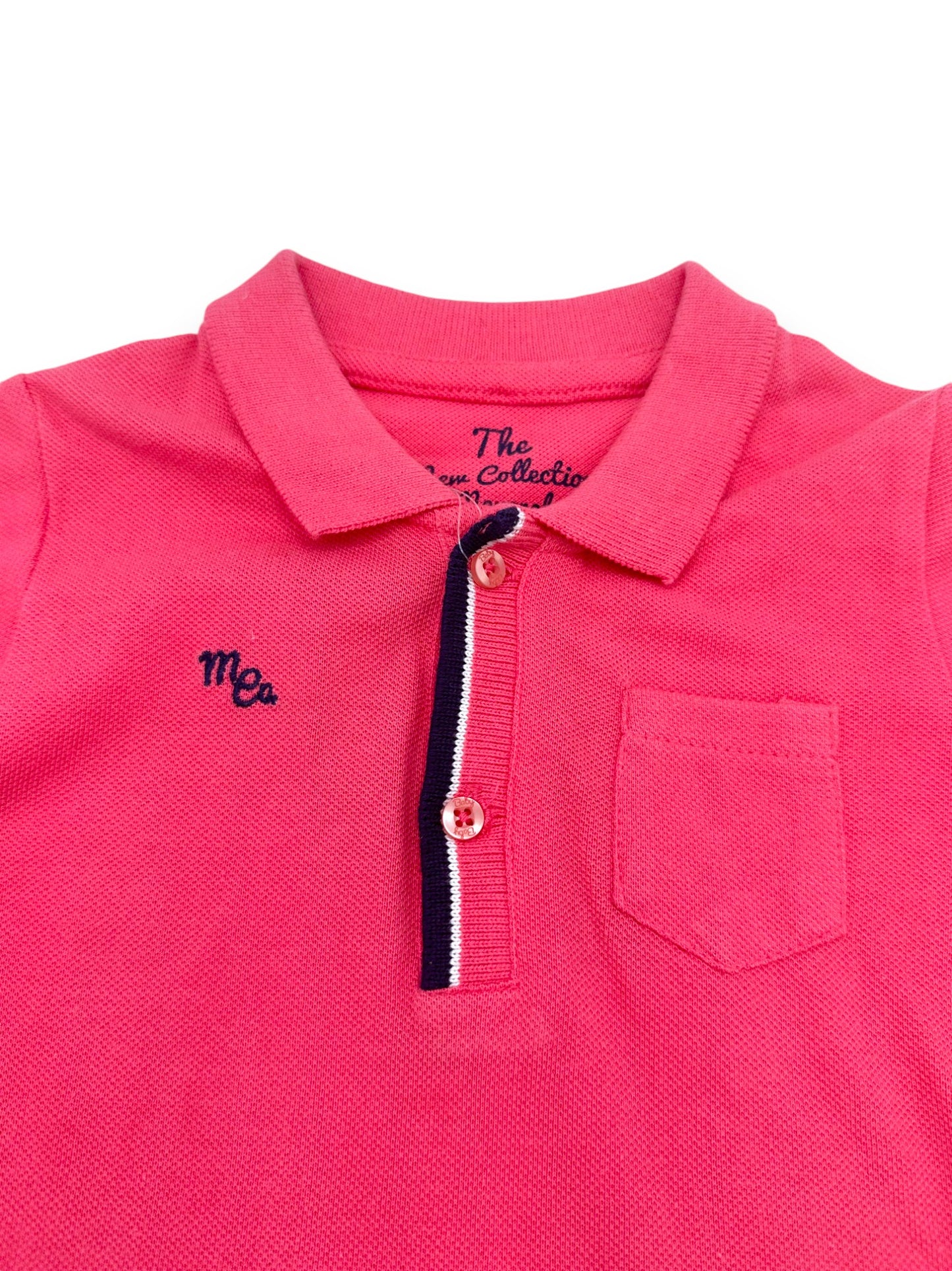 Pink Polo Shirt 9 Months