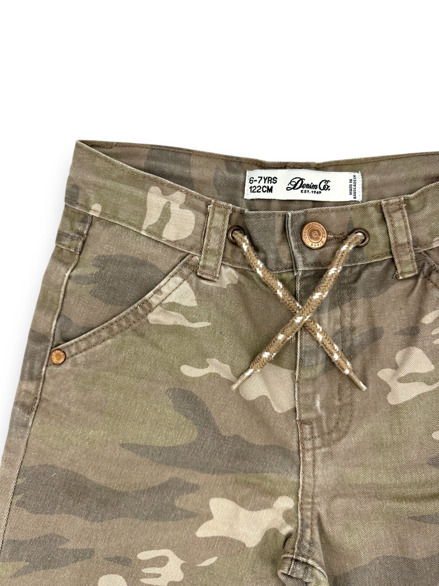 Camouflage Shorts 6-7 Years