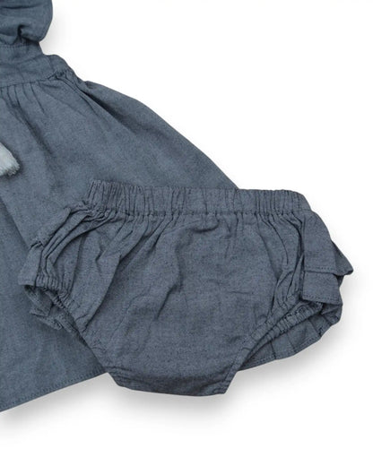 Conjunto Vestido e Tapa Fraldas TU CHIQUE - 2 Anos