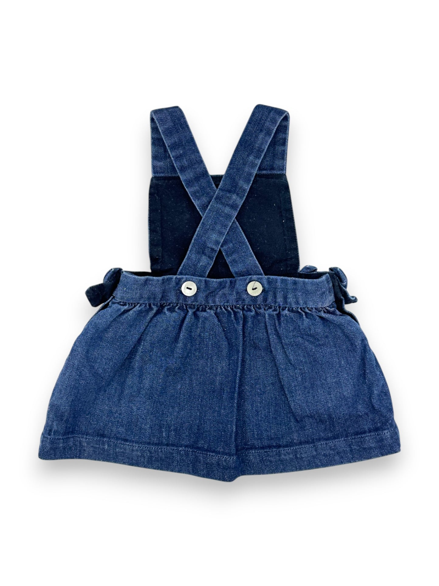 Denim Overall Dress 12 Months