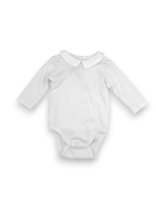 White Cross Bodysuit 1 Month