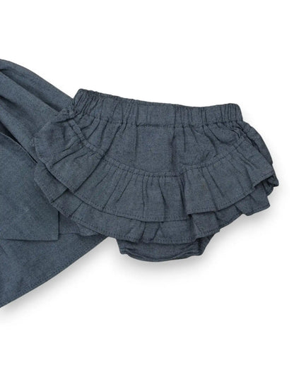 Conjunto Vestido e Tapa Fraldas TU CHIQUE - 2 Anos