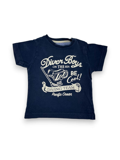 T-Shirt Azul 12 Meses