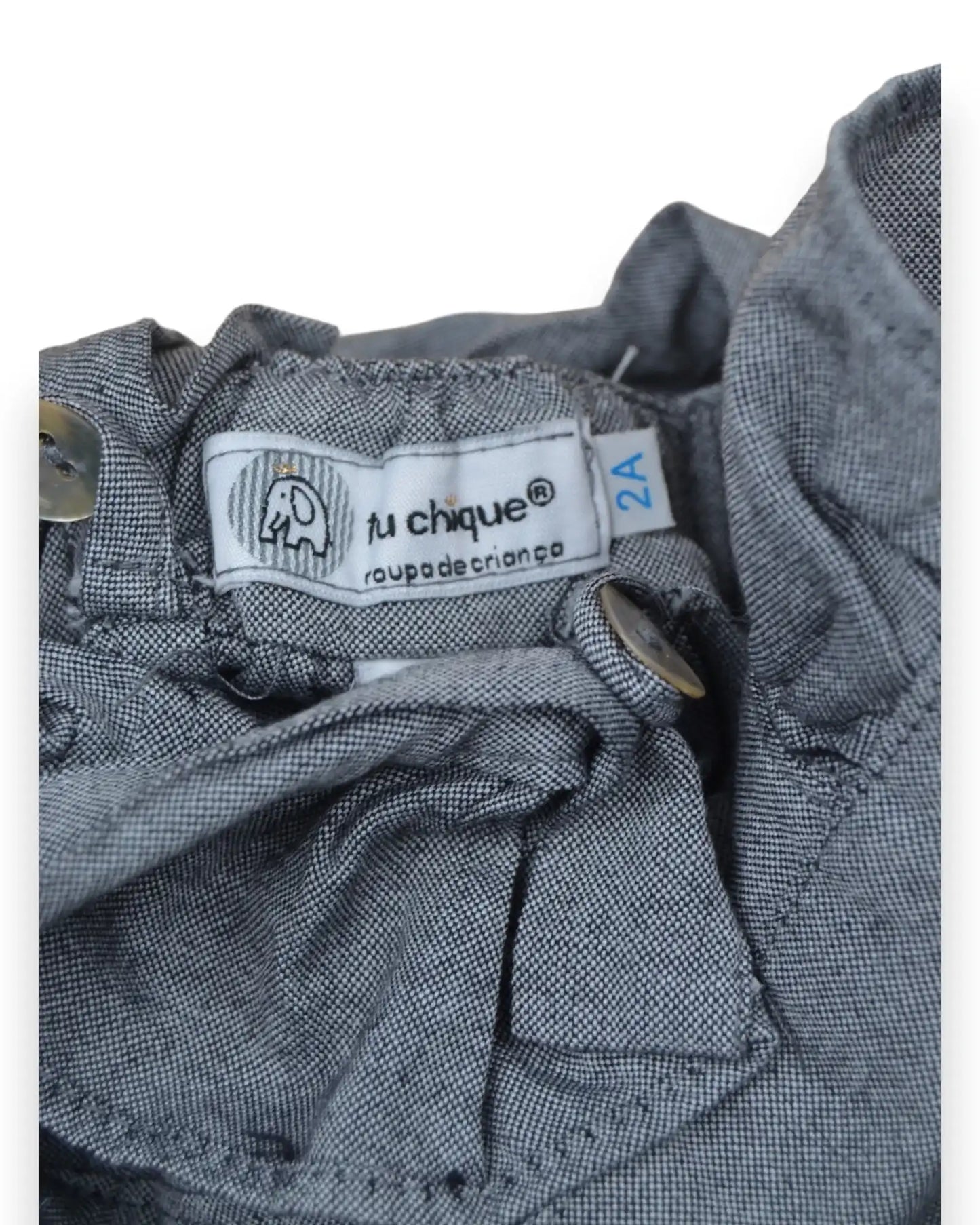 Conjunto Vestido e Tapa Fraldas TU CHIQUE - 2 Anos