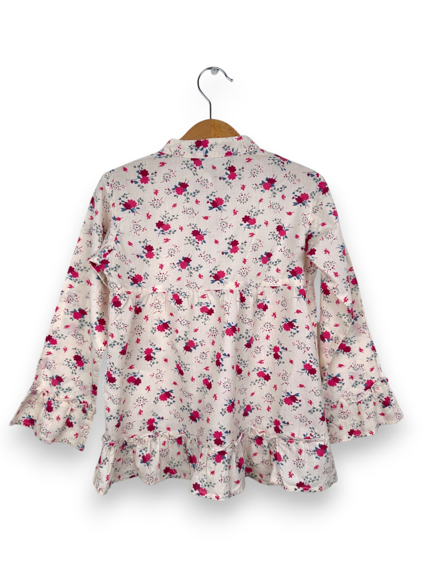 Cream Flower Tunic 4-5 Years