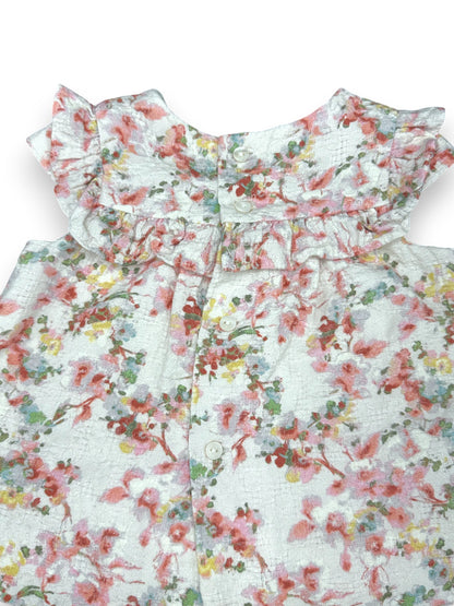 Conjunto Vestido e Fofo 1-3 Meses