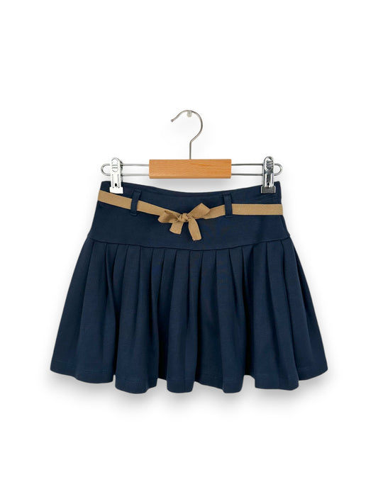 Blue Pleated Skirt 6 Years