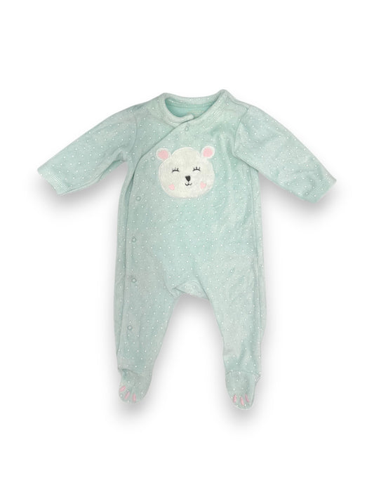 Babygrow Verde Polar 1-3 Meses