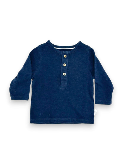 Organic Cotton Long Sleeve T-Shirt 3 Months