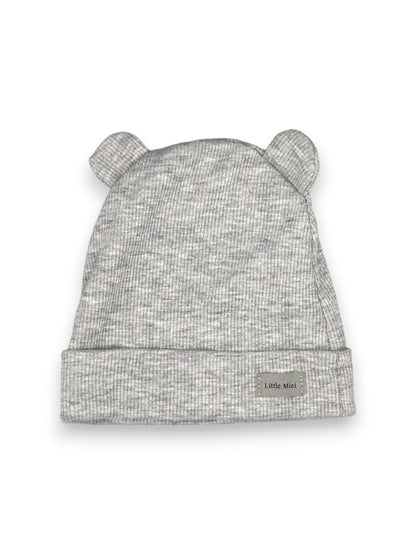 Gorro Cinzento 1-6 Meses